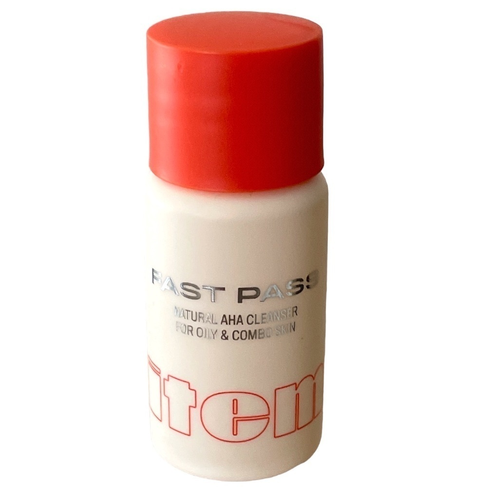 NWT ITEM BEAUTY Fast Pass AHA Gel Cleanser Mini Travel Size Vegan Cruelty Free - Picture 4 of 4